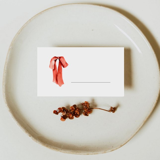 Cartão De Mesa Arco Vermelho Clássico de Férias Preenchido (Criador carregado)