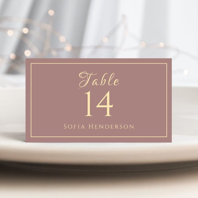 Cartão De Mesa Assentos de Recepção de casamento de Caligrafia Do (Criador carregado)