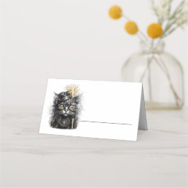 Cartão De Mesa Awesome Steampunk Cat 