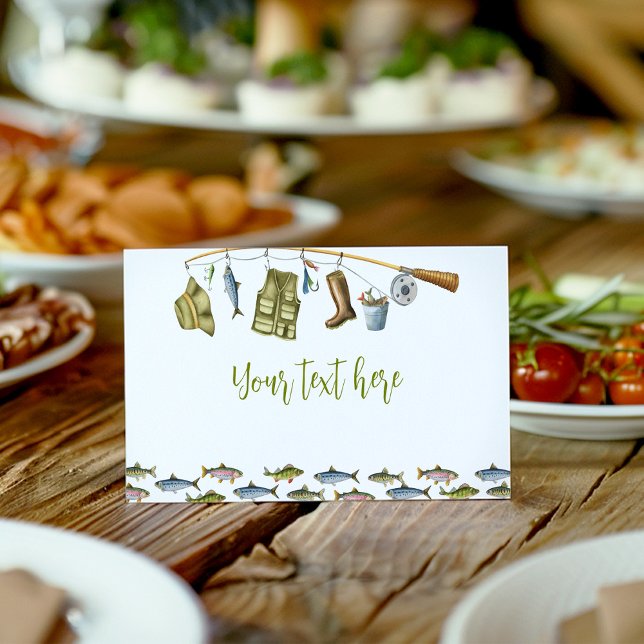 Cartão De Mesa Baleia-Comida-de-Aniversário de Um Garoto (Criador carregado)