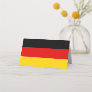 Cartão De Mesa bandeira alemã