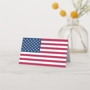 Cartão De Mesa bandeira americana