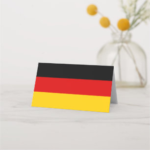 Cartão De Mesa Bandeira da Alemanha