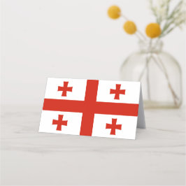 Cartão De Mesa Bandeira da Geórgia