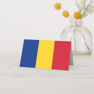 Cartão De Mesa Bandeira da Romênia
