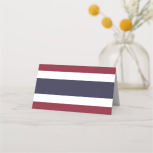 Cartão De Mesa Bandeira da Tailândia