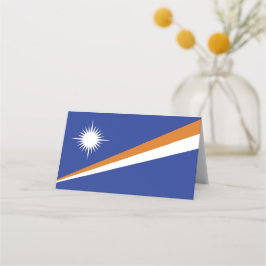 Cartão De Mesa bandeira das Ilhas Marshall