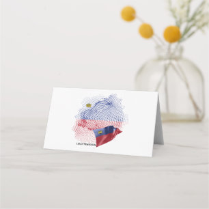 Cartão De Mesa bandeira dos EUA