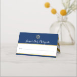 Cartão De Mesa BAR MITZVAH, na moda moderna, estrela de folha de<br><div class="desc">pelo kat massard >> kat@simplysweetPAPERIE.com <<< Uma tendência,  design bonitinho para os seus CARDS DE RESIDÊNCIA de eventos. Escrever nomes de convidados manuais e adicionar número de tabela TIP: 1. Para alterar/mover gráficos e fontes e adicionar mais texto - pressione o botão "personalizar"</div>