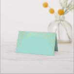 Cartão De Mesa BAT MITZVAH moderna, mini mini ouro confete<br><div class="desc">pelo kat massard >> kat@simplysweetPAPERIE.com <<< Uma tendência, design bonitinho para os seus CARDS DE RESIDÊNCIA de eventos. Escreva os nomes dos convidados e adicione os números de tabela, ou um obrigado que você faz do Brade Groom atrás... Dica: 1. Para mudar/mover gráficos e fontes e adicionar mais texto -...</div>