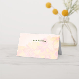 Cartão De Mesa Bee Wedding