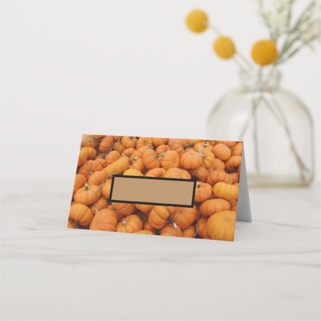 Cartão De Mesa Bombas de Ação de Graças (Frente)