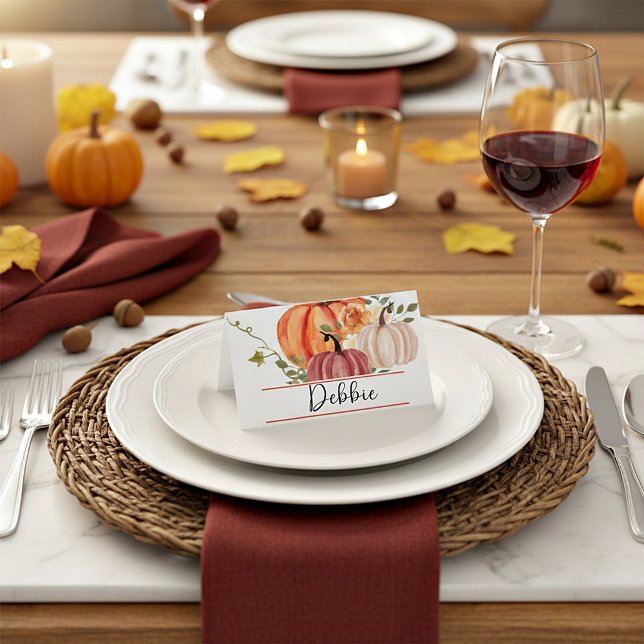 Cartão De Mesa Bombas de aquarela (Criador carregado)