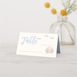 Cartão De Mesa brisa marítima