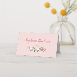 Cartão De Mesa Bunch Floral Romântico Russo