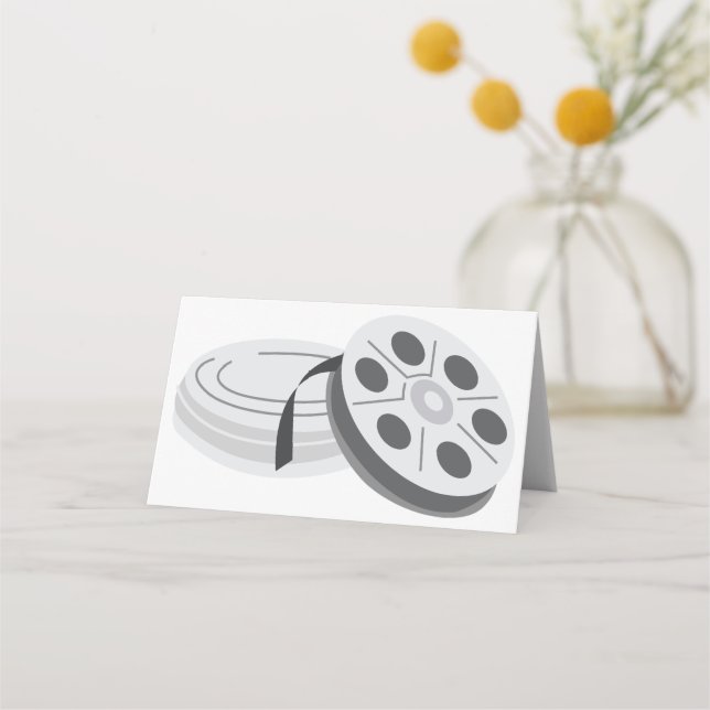 Cartão De Mesa Cans de cinema (Frente)