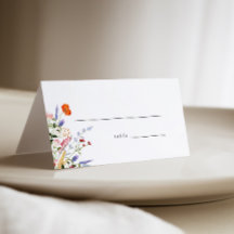 Casamento Colorido de Flores Selvagens