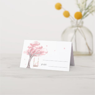 Cartão De Mesa Casamento com o Elegante Cherry Blossom Sakura