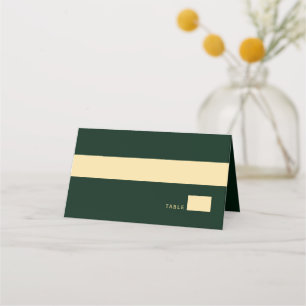 Cartão De Mesa Casamento de Ampersand no Círculo Dourado Russo Ve
