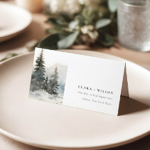 Casamento de Paisagem de Montanha de Neve Dusky Wi