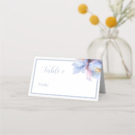 Cartão De Mesa Casamento Floral Botânico Pastel Artístico