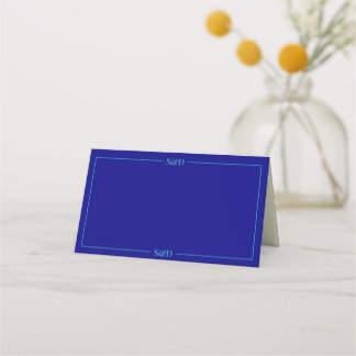 Cartão De Mesa Casamento Minimalista Moderno Editável