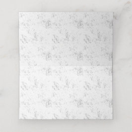 Cartão De Mesa Celebração de Casamento Romântico de Luxo Design