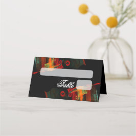 Cartão De Mesa Clássico Moderno Elegante Tendência Padrão #903 Ca