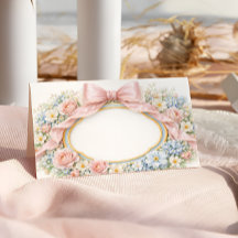 Coquette Laço Floral Rosa 
