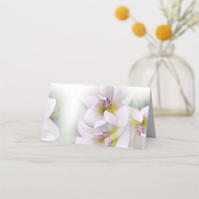 Cartão De Mesa dança das flores (Frente)