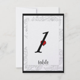 Cartão de mesa de casamento boêmio sofisticado pre