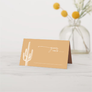Cartão De Mesa Desert Vibes Mesa de Casamento ID1019
