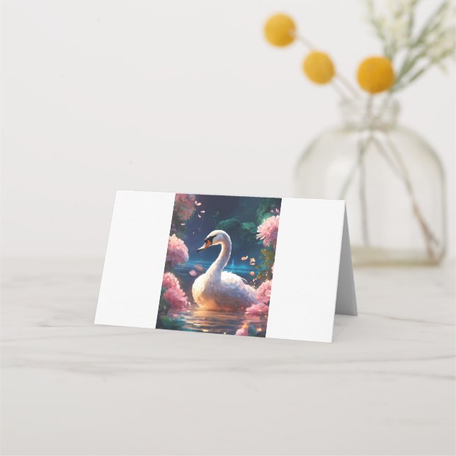 Cartão De Mesa Dragões chineses - Negrito, Na moda e confortável (Frente)