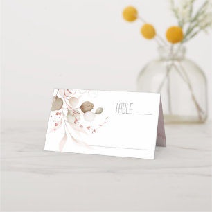 Cartão De Mesa Dreamy Foliage Mesa Blush Pink ID817