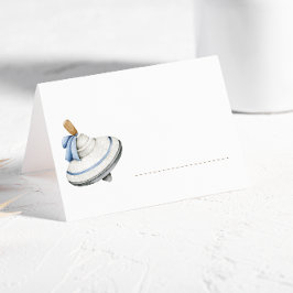 Cartão De Mesa É um garoto Blue Boho Toys