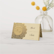 Elegante Faux Gold Foil Look