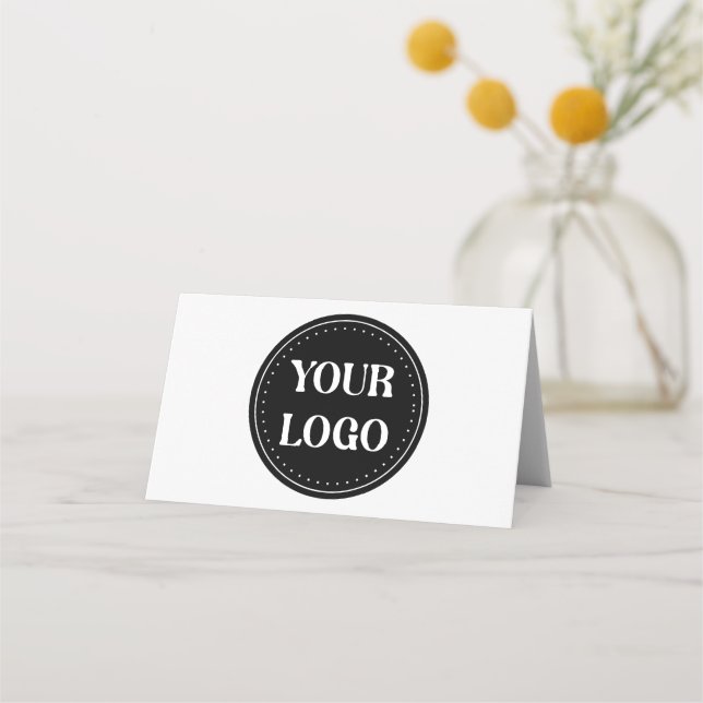 Cartão De Mesa elegante, moderno, refinado e editável. (Frente)