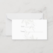 Elegante Sage Green Botanical