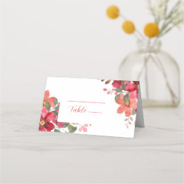 Cartão De Mesa Eterno Red Wedding