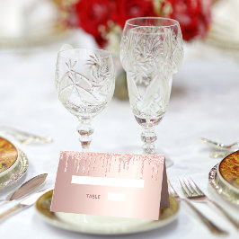 Cartão De Mesa faísca cor-de-rosa brilhante rosa de 90 festa de a