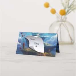 Cartão De Mesa Fantasy Realms of Magic Scenery designs