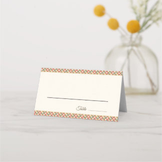Cartão De Mesa Festive Japanese Blossom Place Card
