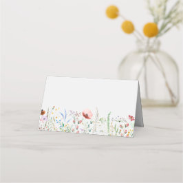 Cartão De Mesa Flor silvestre 