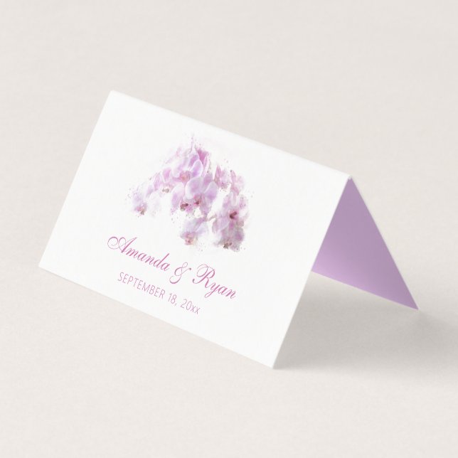 Cartão de Mesa Floral de Casamento de Rosas Amarel (Verso)