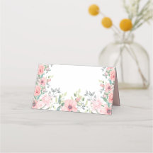 Flores Rosa Bege Folhas Verde Sage Primavera Verão