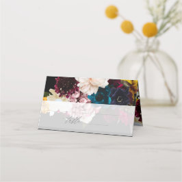 Cartão De Mesa Flores Sombrios de PixDezines