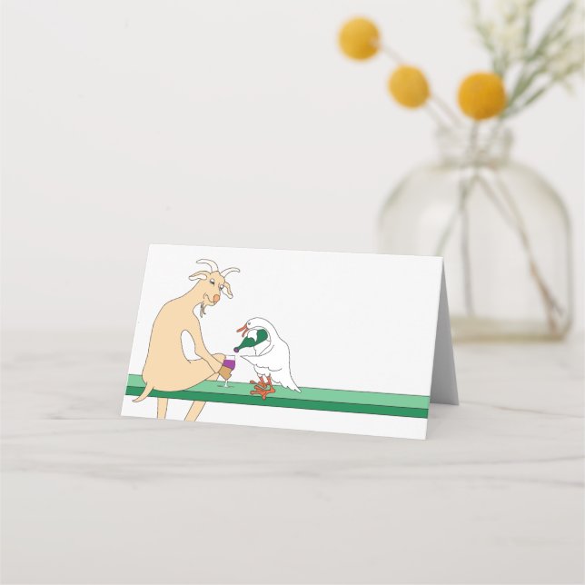 Cartão De Mesa Janto de vinhos (Frente)