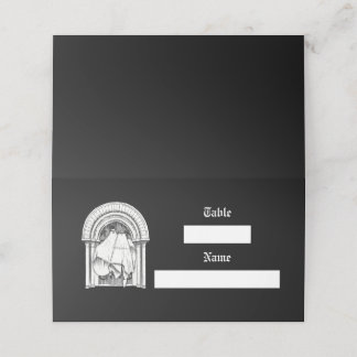 Cartão De Mesa Juntos para sempre