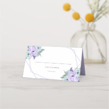 Lavanda Mint Púrpura Aquarela Geométrica Pêonias