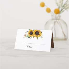 Cartão De Mesa Madeira Rústica Corda de Girassol Luzes Lace Mason